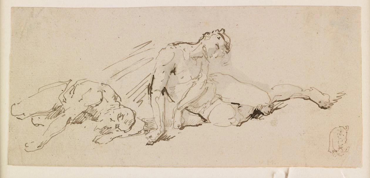 Due figure maschili (studio per la Resurrezione) - Minneapolis Institute of Arts